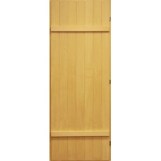 Дверь (190х70) деревянная "Щитовая" (правая)